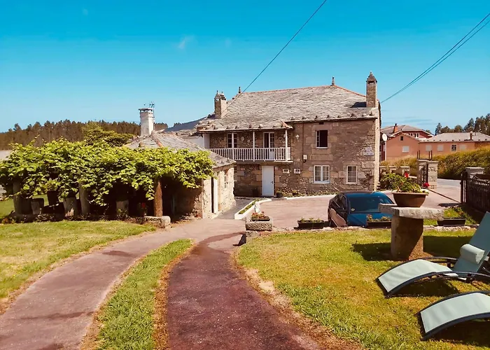 別荘 Casa Pereiro Playa De Esteiro *